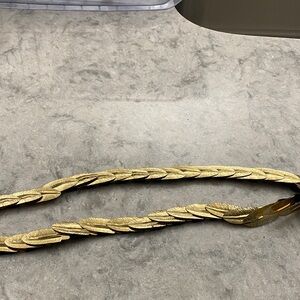 Gold Leaf Design Belt